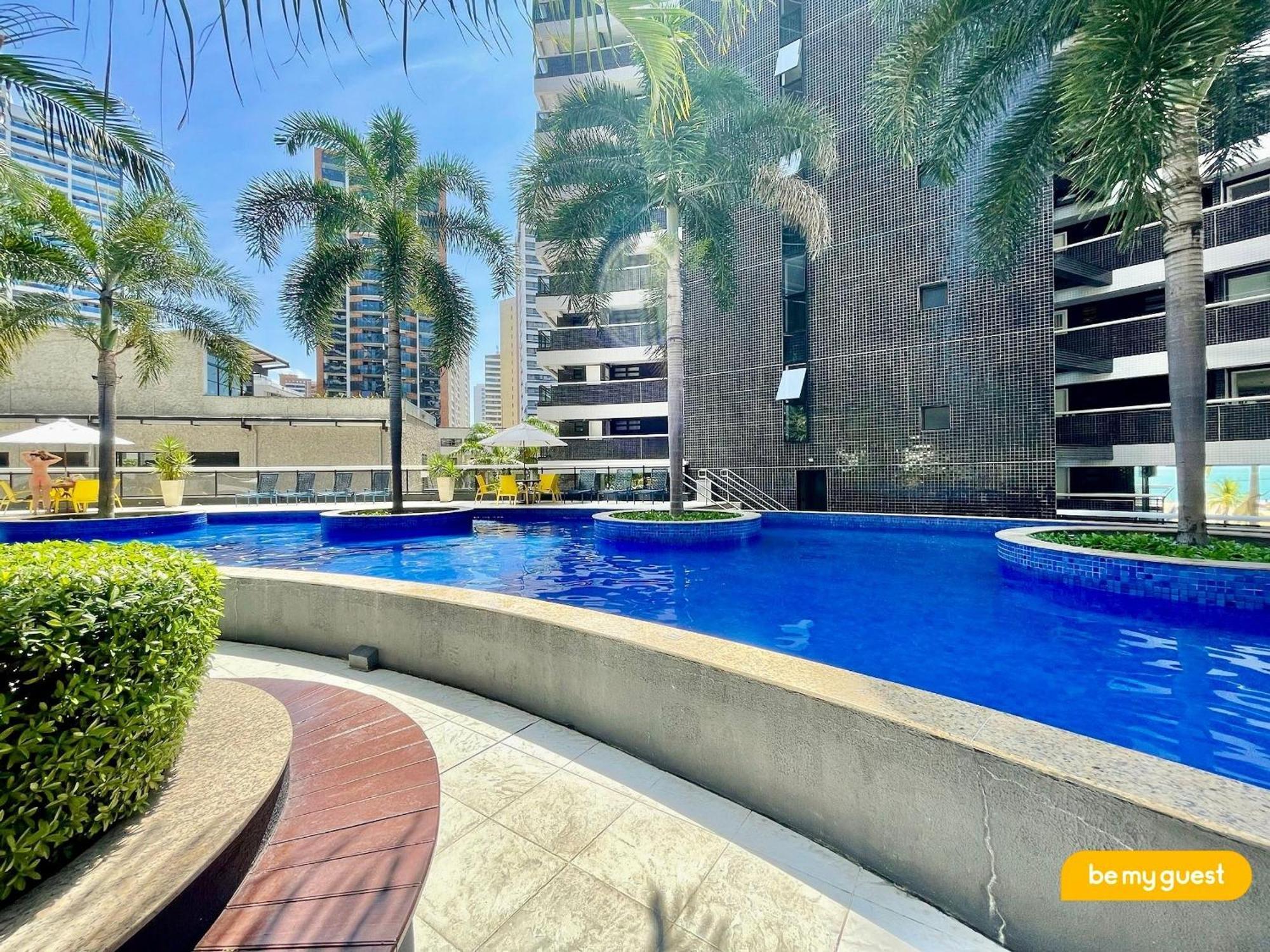 Landscape Melhores Apartamentos Da Beira Mar Fortaleza Dış mekan fotoğraf