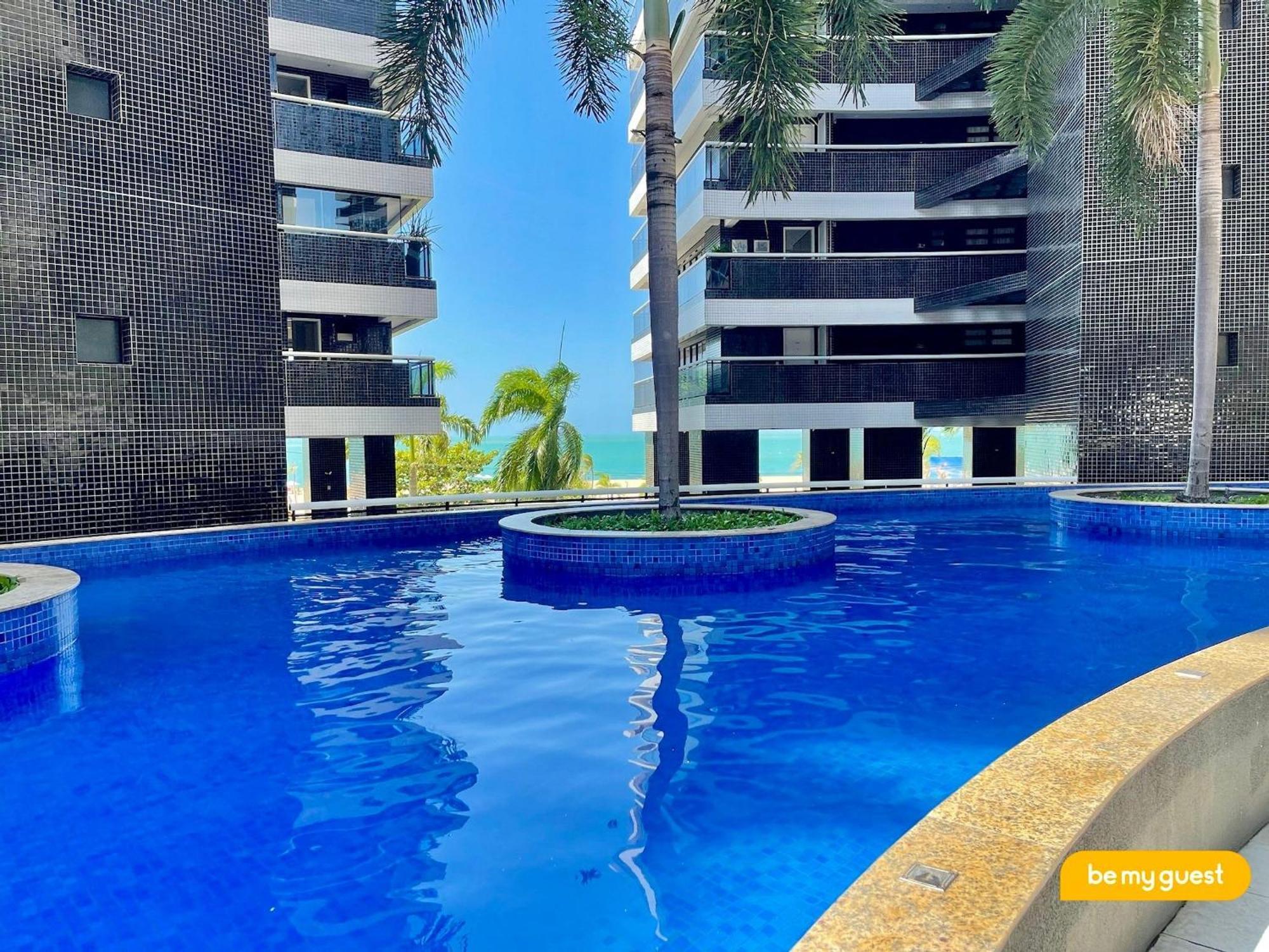 Landscape Melhores Apartamentos Da Beira Mar Fortaleza Dış mekan fotoğraf